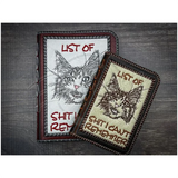 Notebook Cover - Shit To Remember