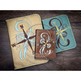 Notebook Cover - Steampunk Compass Rose