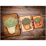 Notebook Cover - Succulent