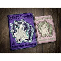 Notebook Cover - Unicorn Drawings & Subversive Strategies