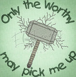 Only the Worthy 3.87 X 3.81 (98.3mm X 96.8mm)