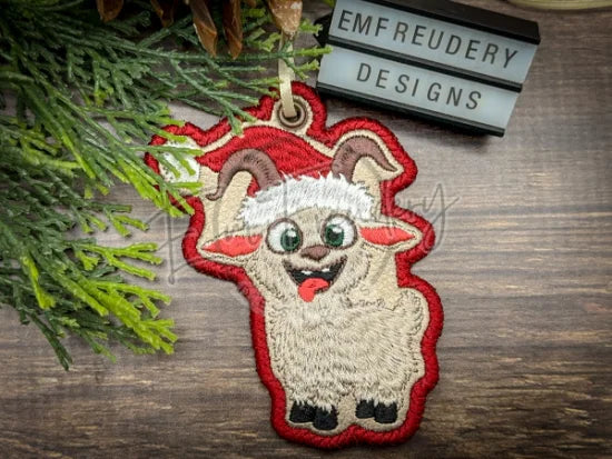 Ornament - Happy Goat