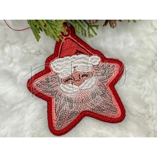 Ornament - Santa Star