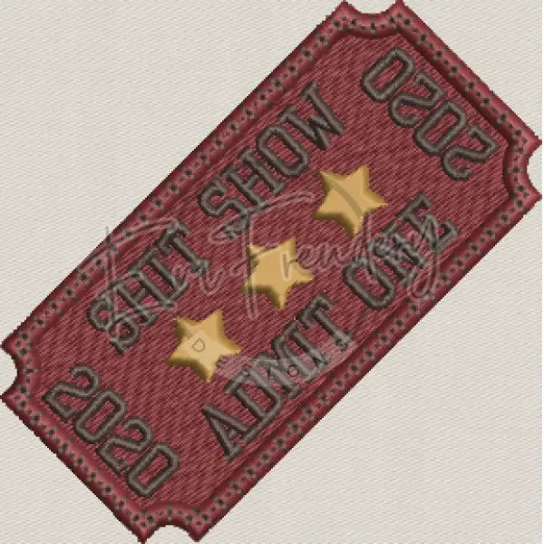 Patch - 2020 Shitshow Ticket