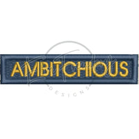 Patch - Ambitchious