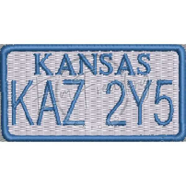 Patch - Baby License Plate