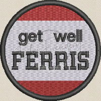 Patch - Get Well Ferris