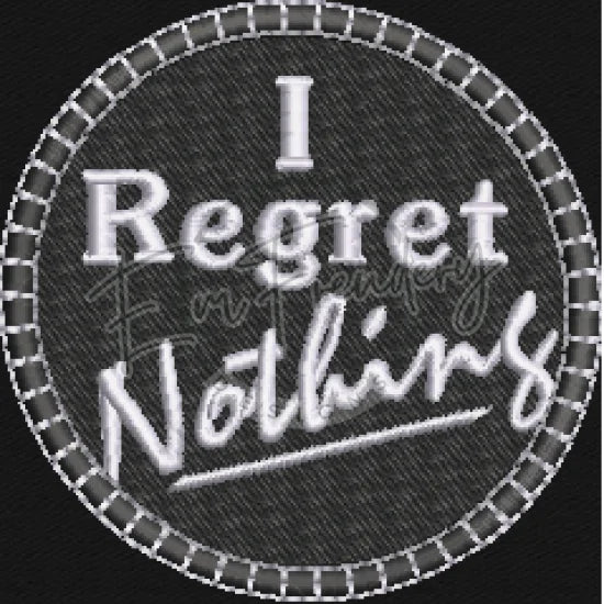 Patch - I Regret Nothing