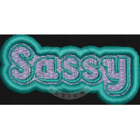 Patch - Sassy