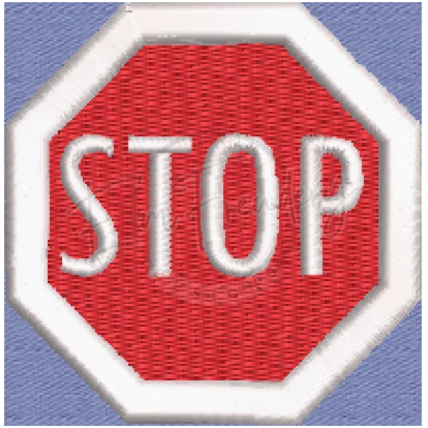 Patch - Stop Sign – EmFreudery Designs