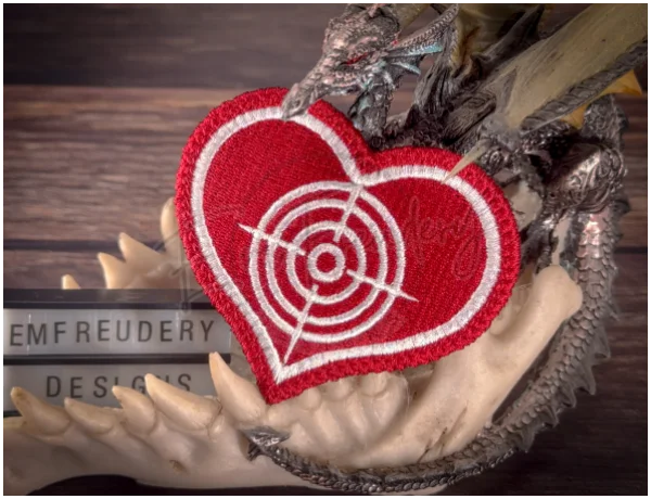 Target Store Heart Patch - Target Heart – EmFreudery Designs