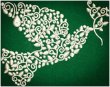Peace Dove 3.08 X 3.87