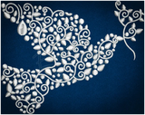 Peace Dove 4.93 X 6.21 (125.3Mm 157.6Mm)
