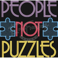 People Not Puzzles 9.48 X 9.66