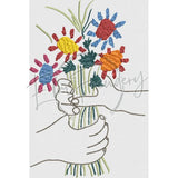 Picasso’s Bouquet Of Peace 7.02 X 4.72