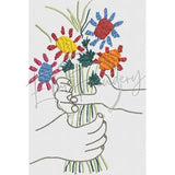 Picasso’s Bouquet Of Peace 7.02 X 4.72