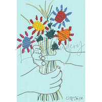 Picasso’s Bouquet Of Peace 8.94 X 6.01