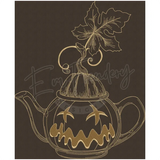 Pumpkin Teapot 14.01 X 11.55