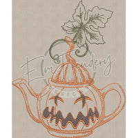 Pumpkin Teapot 7.42 X 6.11