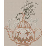 Pumpkin Teapot 9.52 X 7.85