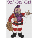Punk Santa 10.85 X 7.30