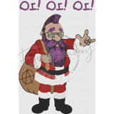 Punk Santa 10.85 X 7.30