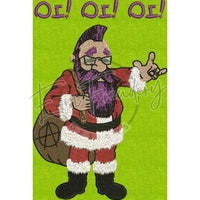 Punk Santa 6.89 X 4.64