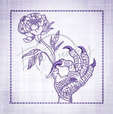 Quilt Square - Dragon Claw 3.86 X 3.86 (98mm X 98mm)