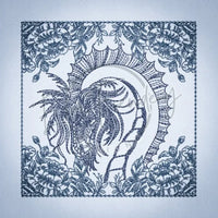 Quilt Square - Dragon Selfie Portrait 3 5.03 X 5.02 127.8mm X 127.5mm)