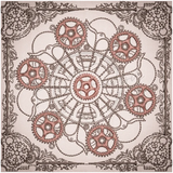 Quilt Square - Steampunk 1 5.00 X 5.00 (127mm X 127mm)