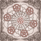 Quilt Square - Steampunk 1 5.00 X 5.00 (127mm X 127mm)