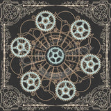 Quilt Square - Steampunk 1 7.79 X 7.79 (198mm X 198mm)