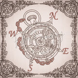 Quilt Square - Steampunk 10 5.00 X 5.00 (127mm X 127mm)