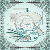 Quilt Square - Steampunk 2 10.00 X 10.00 (254mm X 254mm)