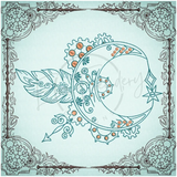 Quilt Square - Steampunk 3 10.00 X 10.00 (254mm X 254mm)