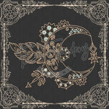 Quilt Square - Steampunk 3 7.79 X 7.79 (198mm X 198mm)