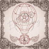 Quilt Square - Steampunk 4 5.00 X 5.00 (127mm X 127mm)