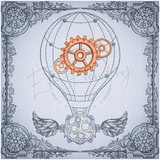 Quilt Square - Steampunk 4 6.00 X 6.00 (152.4mm X 152.4mm)