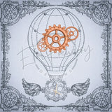 Quilt Square - Steampunk 4 6.00 X 6.00 (152.4mm X 152.4mm)