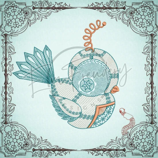 Quilt Square - Steampunk 5 10.00 X 10.00 (254mm X 254mm)