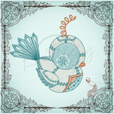 Quilt Square - Steampunk 5 10.00 X 10.00 (254mm X 254mm)
