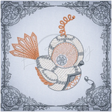 Quilt Square - Steampunk 5 6.00 X 6.00 (152.4mm X 152.4mm)