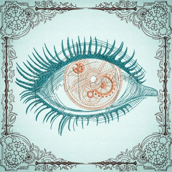 Quilt Square - Steampunk 6 10.00 X 10.00 (254mm X 254mm)