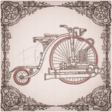 Quilt Square - Steampunk 7 5.00 X 5.00 (127mm X 127mm)