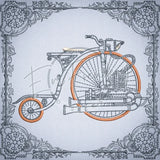 Quilt Square - Steampunk 7 6.00 X 6.00 (152.4mm X 152.4mm)