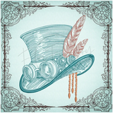 Quilt Square - Steampunk 8 10.00 X 10.00 (254mm X 254mm)