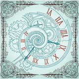 Quilt Square - Steampunk 9 10.00 X 10.00 (254mm X 254mm)