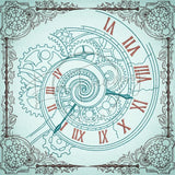 Quilt Square - Steampunk 9 10.00 X 10.00 (254mm X 254mm)