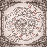 Quilt Square - Steampunk 9 5.00 X 5.00 (127mm X 127mm)