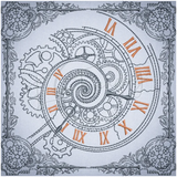 Quilt Square - Steampunk 9 6.00 X 6.00 (152.4mm X 152.4mm)